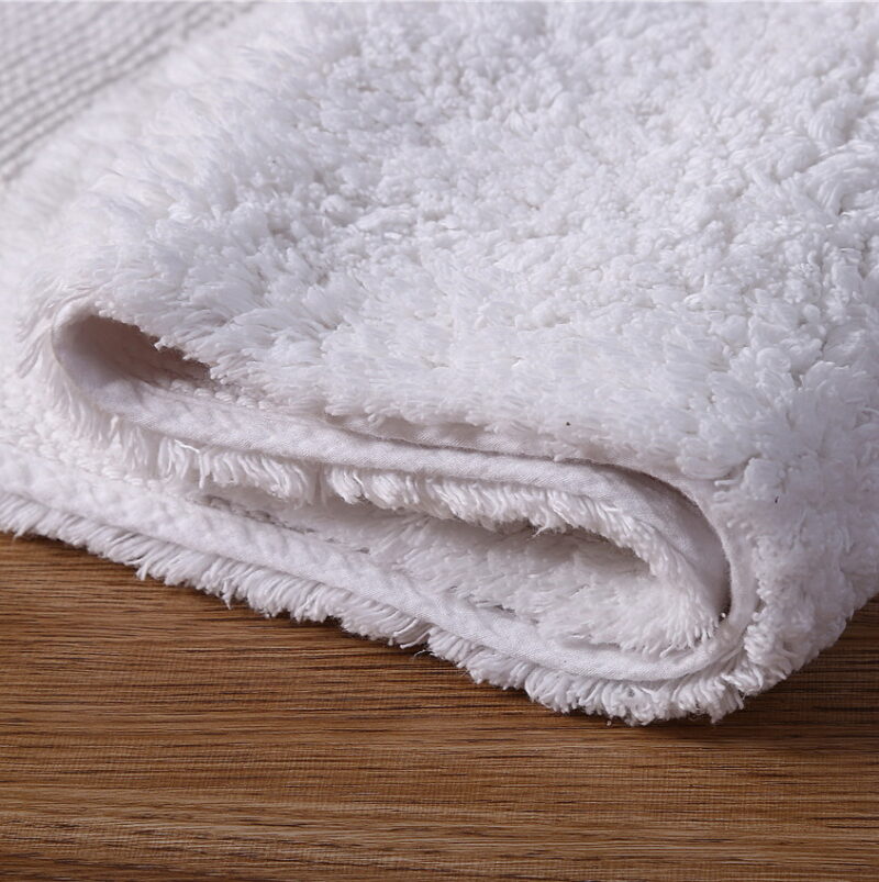 long piles bath mats