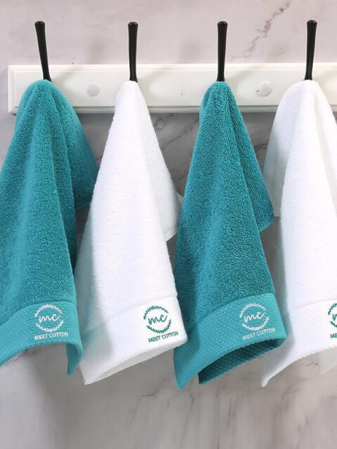 platinum face towel