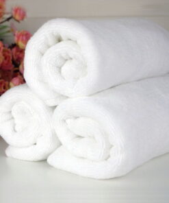 White Cotton Hotel Hand Towel