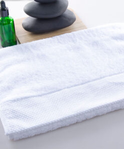 Cotton Terry Hand Towel - White - Home All